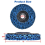 8 Pack Strip Disc Stripping Wheel - for Angle Grinders Remove Rust Paint Clean Coating Welds, 4x5/8inch 8