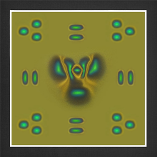 Magnetische veldkijkfilm, magnetische detector om velden te zien voor wetenschappelijk projectonderwijs 4 x inch