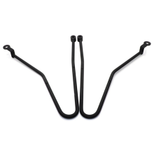 Soportes para alforjas de riel para Bonneville T120 T100 Thruxton 1200 Street Twin/Cup 2016-2022