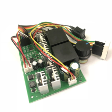 PWM DC-motortoerentalregelaar 10-55V Digitaal LED-display 0-100% Instelbare aandrijfmodule-ingang 40A 12V 24V 36V 48V