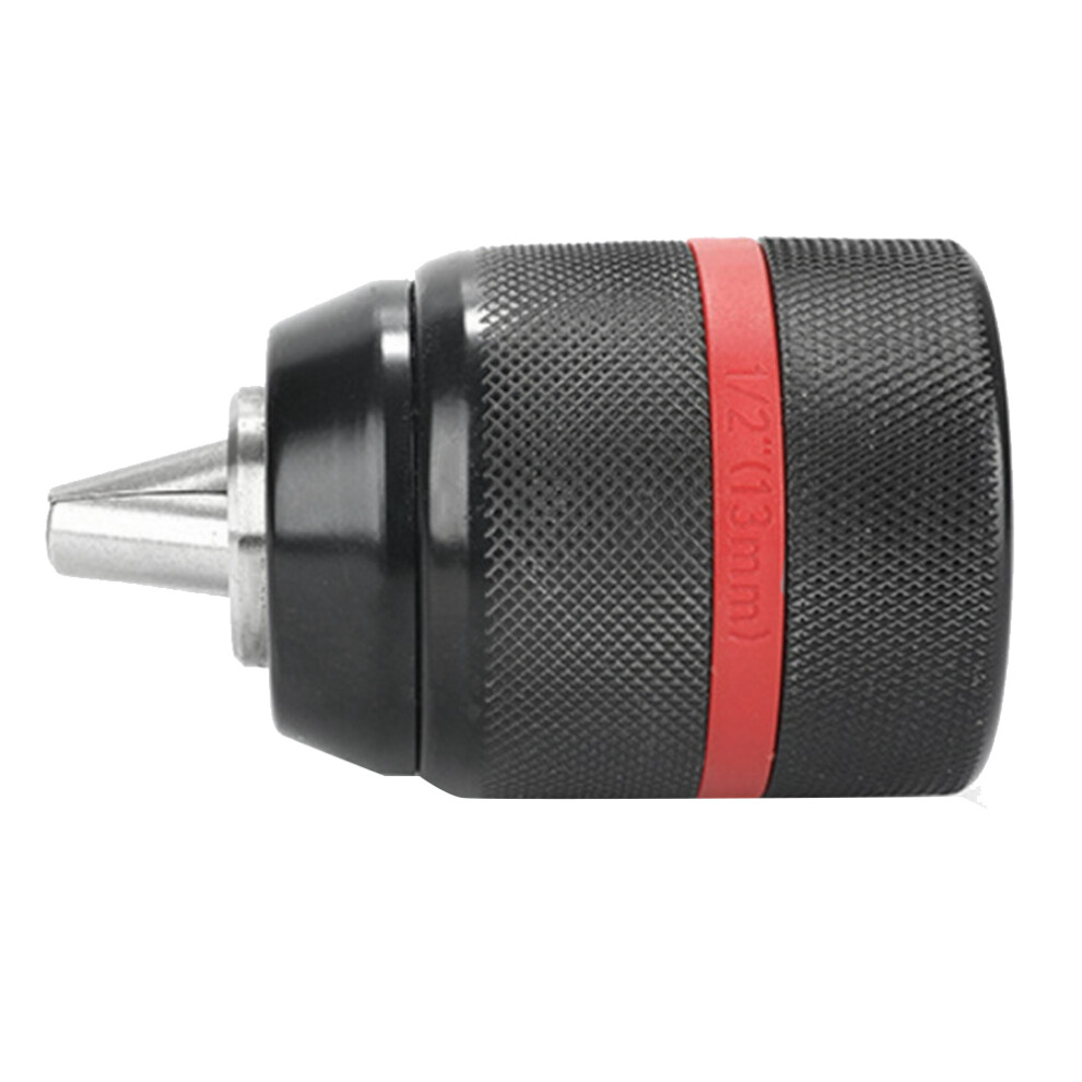 Metal Heavy Duty 2-13Mm Keyless Drill Chuck Converter Self-Tighten Multiple Purposes 4853273212207