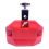 Jam Drum Block Musical Instrument Plastic with 3 Sided Mount Medium Pitch (Red) 5
