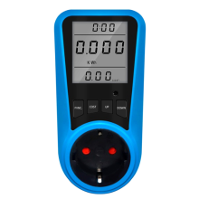 Socket Digitale Stroommeter Voltmeter Wisselstroom Tijd Watt Energie Tester Wattmeter - EU-stekker