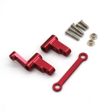 Metal Steering Components Assembly for Go 14301 14302 1/14 RC Car Upgrades Parts Accessories,1