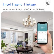 Monitor de calidad del aire Tuya Wifi, detector de CO2 para casa inteligente, formaldehído, COV, CH2O, detector de temperatura y humedad, Zigbee