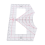 4 in 1 Tshirt-Ruler Guide for Vinyl Alignment Measuring Tool Sewing Calibration Transparent Ruler 11