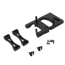 Metalen servobevestigingsbeugel balk dwarsbalkset voor C14 C24 B14 B24 MN D90 MN99S RC auto-upgrades onderdelen accessoires, 4