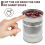 Safe Cut Can Opener, Black Soft Grip Handle 3