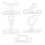5 Blank Handle Cutting Templates Kitchen Board Template Tool Anti-Plate 2