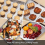 Flat Bottom Drain Tray, Barbecue Grid Rack, Draining and Preparation Baking Tray with Cooling Rack Set 6