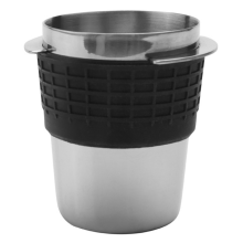 58mm Coffee Dosing Cup Sniffing Mug for Espresso Machine Wear Resistant Stainless Steel Cup-Silver