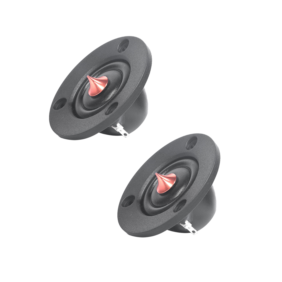 2Pcs 2 Inch Dome Tweeter Speaker Unit Chinese Silk Diaphragm Neodymium Treble Car Home Theater 4Ohm 4853273226372