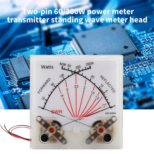 Standing Wave Ratio SWR Watt Meter Radio Power Transmitter with Backlight 2