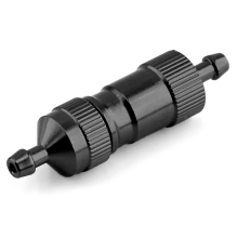 D4.5XD3XL51mm High Precision Big Filter 3mm RC Tank Accessories for Gasoline Aircraft Airplane Car, Black