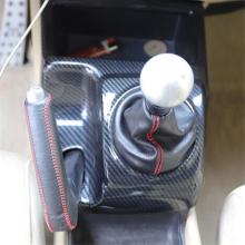 Carbon Fiber Mittelkonsole Handbremse Abdeckung Streifen Trim für 2006-2011