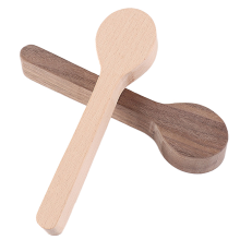 Confezione da 2 cucchiai per intaglio del legno grezzo in faggio e noce, kit per intaglio artigianale in legno grezzo per bambini principianti