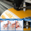 46Pcs Vinyl Cutter Blades 30 45 60Plotter Cutting with Holder Base Hardness Lettering Blade Replacement Set 9
