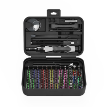 Juego de destornilladores de precisión 132 en 1 con herramienta para reparar carcasas y 108 brocas para teléfono, interruptor, ordenador, etc.