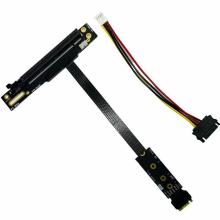 Cable adaptador VGA multifuncional M.2 a PCIE X16 para SSD NVMe Gen4 4.0 X4ES, 25 cm