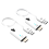 Wireless -Compatible Extender Cable Audio Video Transmitter and Receiver Display Adapter for Camera Projector 30M 1