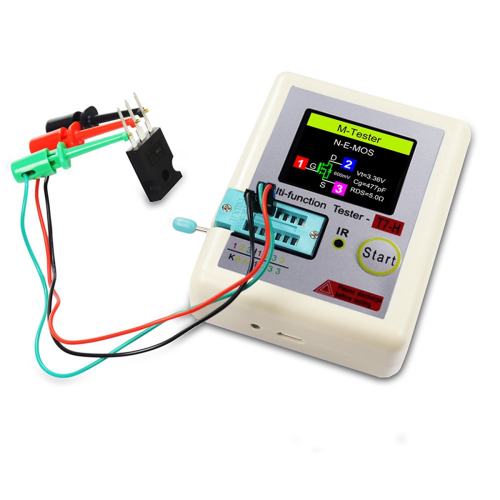 TC-T7-H Transistor Tester Diode Capacitor MOS/PNP/NPN MOSFET TFT LCD Screen Multime 2