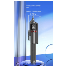 P325 Selfie Stick Four Legged Stand with Detachable Dual Bluetooth Remote Control, Extendable Phone