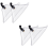 4 Pack Windproof Hood Nozzle High Pressure Atomizing Point with Sprayer Gardening Tools 1