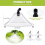 4 Pack Windproof Hood Nozzle High Pressure Atomizing Point with Sprayer Gardening Tools 8