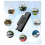 SAE Connector to Polarity Reverse Quick Disconnect Cable Plug Adapter for Solar Panel Battery Charger-5Pack 6