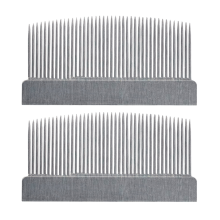 2Pcs 4/4 3/4 Violin Bow Horsehair Horse Tail Comb Cleaning Tool Brush for Luthier or Students Use