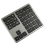 2.4G Bluetooth Number Pad Ultra-Thin Wireless Numpad USB Rechargeable Numeric Keypad for IOS Android Window Black 3