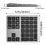 2.4G Bluetooth Number Pad Ultra-Thin Wireless Numpad USB Rechargeable Numeric Keypad for IOS Android Window Black 7