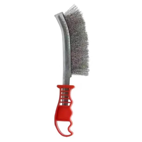 Wire Brushes Scratch Grill Brush Rust Removal Stainless Steel Bristles Tool with Plastic Handle