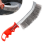 Wire Brushes Scratch Grill Brush Rust Removal Stainless Steel Bristles Tool with Plastic Handle 4