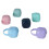 6 Pcs Pacifier Case for Baby Safe Nontoxic Six 6