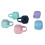 6 Pcs Pacifier Case for Baby Safe Nontoxic Six 7