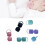 6 Pcs Pacifier Case for Baby Safe Nontoxic Six 12