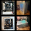 A09 HTPC Case per computer Mini ITX Gaming PC Chassis Desktop USB3.0 Tipo-C Casa Nero 10