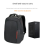 A09 HTPC Case per computer Mini ITX Gaming PC Chassis Desktop USB3.0 Tipo-C Casa Nero 5