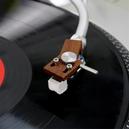 Vinyl Phono Wood Stand Turntable Headshell for Record Players 2