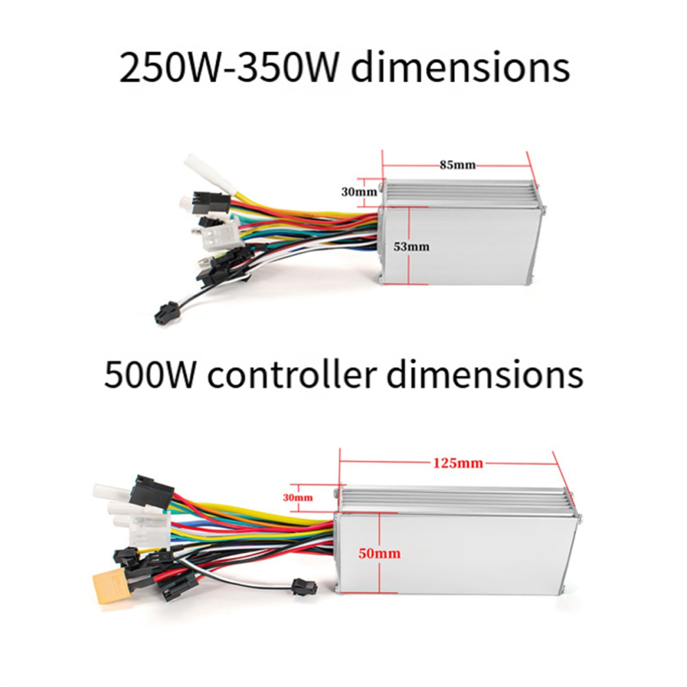 Set Controller 48V 1000W Con Accessorio Blocco Per Bici Elettrica E
