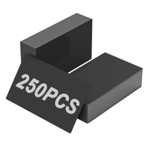 Arkusze do grawerowania laserowego, 250 szt. czarnych arkuszy ze stopu aluminium do grawerowania CNC, rękodzieła, 85 x 55 x 0,2 mm grubości