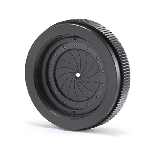 1.5-25mm Manual Aperture Adjustable Mechanical Iris Diaphragm for Digital Camera Microscope M42 to 1