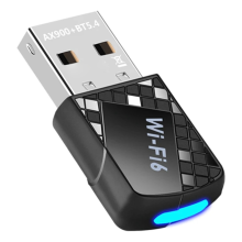 AX900 USB WiFi 6 Bluetooth 5.4 Adapter 2in1 Dongle Dual Band 2.4G&5GHz Network Wireless Receiver DRIVER FREE for W10/11
