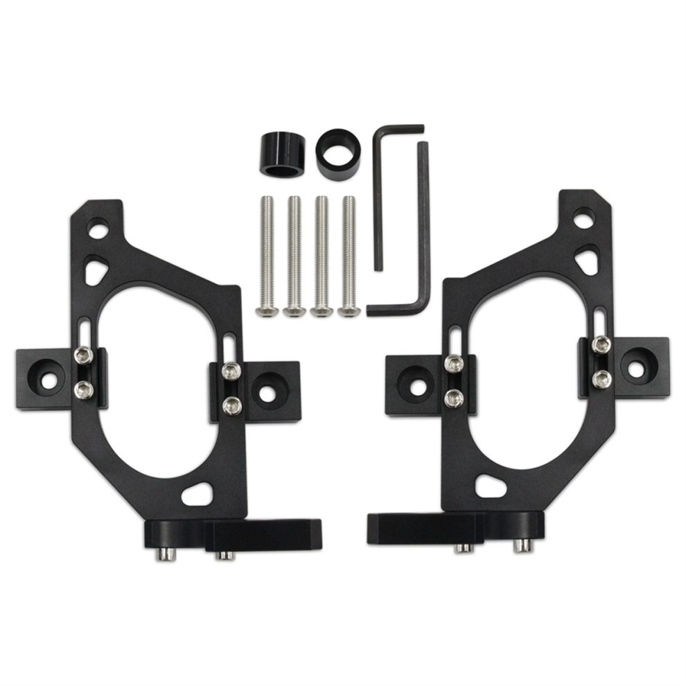 Hood Mount 42 Inch Led Bar Mounting Bracket Pods Windshield Brackets For Jl Jt 2018-2023 Light 4853273246585