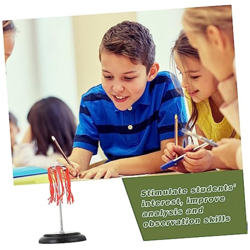 Physik Experiment Ausrüstung Kinder Spaß Statische Elektrizität Set Kunststoff Lehre 2