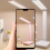 LED Desk Lamp 3 Level Dimmable Touch Night Light USB Rechargeable Eye Protection Foldable Pink 6