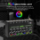 Mini Audio Mixer 6 Channel Stereo Line DC5V Microphone Control for Professionals Beginners (EU) 9