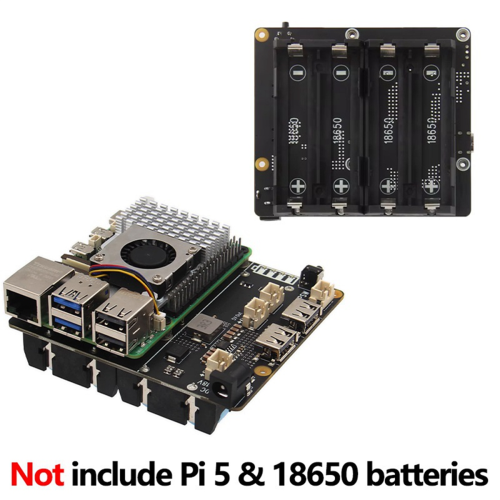 UPS for 5 Power Management Board Supports 4 18650 Batteries Module 2
