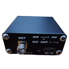 118MHz -138MHz Luchtvaartband AIR-frequentieomvormer naar kortegolf HF + hoge weerstandsversterker voor SDR-radio